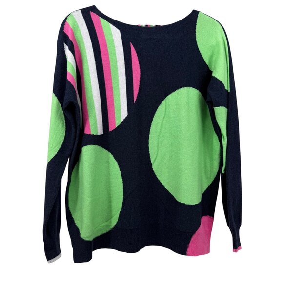 Zaket & Plover Mega Dot Sweater, a cotton-cashmere blend, S - Picture 8 of 9